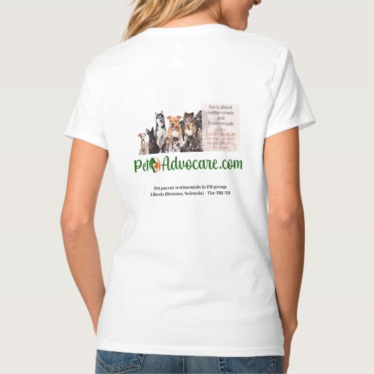 S K*ied my Cat – 背景（明） Tシャツ (裏面)