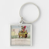 S. Knightが出版するエルバ島の骨の多い椅子 キーホルダー (正面)