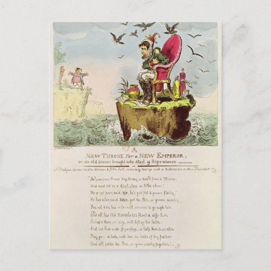 S. Knight発行のBoney's Elba Chair ポストカード (正面)