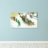 S L Allen & Coフレキシブルフライヤースレッド キャンバスプリント (インサイチュ (ウッドフロア))