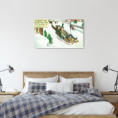 S L Allen & Coフレキシブルフライヤースレッド キャンバスプリント (インサイチュ (寝室))