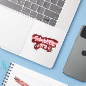 S.L.U.T.S. Eraのカットビニールカスタムシール シール (ノートパソコンとiPhone)