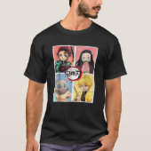 S-Layers Demons-Anime-Art Tシャツ (正面)
