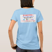 S.M.A.A.R.T.ママのシ警告ャツ Tシャツ (裏面)