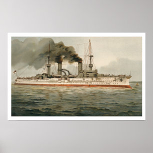 S.M. Grosseのクロイツァー「Furstビスマルク」(H.M. Great C ポスター