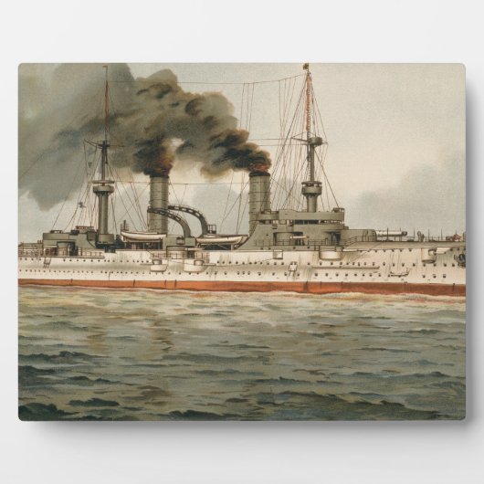 S.M. Grosse Kreuzer 'Furst Bismarck' (H.M. 素晴らし C. フォトプラーク (正面)