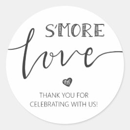 s more Love結婚式の引き出物ラベルステッカーギフトラベル ラウンドシール