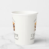 S’mores Fall Bonfire Outdoor Baby Shower 紙コップ (右)