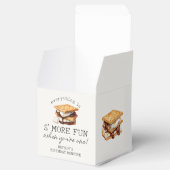 S’mores Fall Bonfire Outdoor First Birthday フェイバーボックス (オープン)