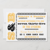 S n' B 招待状 (正面)