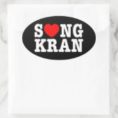 S❤NGKRAN ~ハートソンクラン 楕円形シール (バッグ)