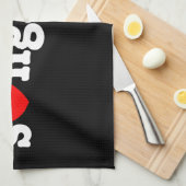 s❤ngkran toハート(愛)ソンクラン キッチンタオル (四つ折り)