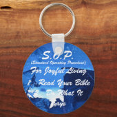 S.O.P. for Joyful Living Keychain キーホルダー (正面)