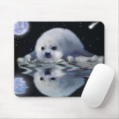 S.O.S.私たち救のハープシール マウスパッド (マウス)
