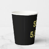 S&P 5,000レベル株価指数お祝い 紙コップ (右)