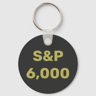 S&P 6,000レベル株価指数お祝い キーホルダー