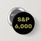 S&P 6,000 レベル株式市場指数のお祝い 缶バッジ (正面&裏面)
