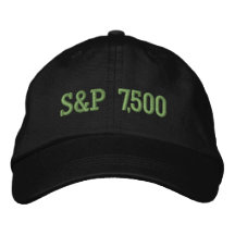 S&P 7500株市場指数お祝い
