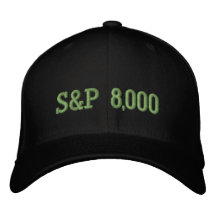 S&P 8000レベル 株式市場指標のお祝い