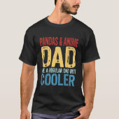 S Pandas Anime Dad Like A Regular Dad But Er Tシャツ (正面)