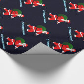 S Rozhdestvom – サンタクロース ラッピングペーパー (角)