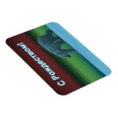 S Rozhdestvom – 極光ポーラベア マグネット (右側)