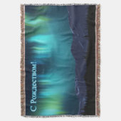 S Rozhdestvom - Aurora Borealis スローブランケット (正面縦)