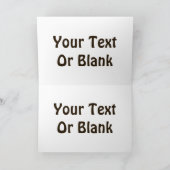 S Rozhdestvom - Bull Caribou (Reindeer) シーズンカード (内部)