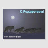 S Rozhdestvom - Wolf Pack (正面)