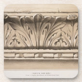 S.Sの教会の墓からのコーニスの鋳造物、 コースター (正面)