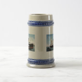 S.S. オリンピック星、白い星Line 1913年 ビールジョッキ (中央)