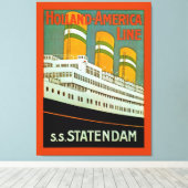 s.s.スタテンダム キャンバスプリント (インサイチュ (ウッドフロア))