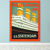 s.s.スタテンダム キャンバスプリント (インサイチュ (ウッドフロア))