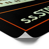 s.s.スタテンダム ポスター (角)