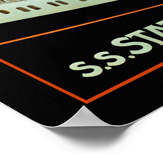 s.s.スタテンダム ポスター (角)