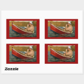 S.S.ファットガイ 長方形シール (シート)