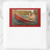 S.S.ファットガイ 長方形シール (バッグ)