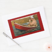 S.S.ファットガイ 長方形シール (封筒)