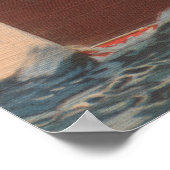 S.S.マンハッタンクナード巡航船のビュー ポスター (角)