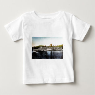 S.S. ロバート・フルトン-ハドソン川日ライン ベビーTシャツ