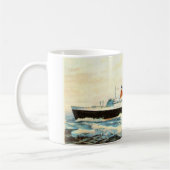 S.S. 米国-アメリカはさみ金のプロジェクト コーヒーマグカップ (左)