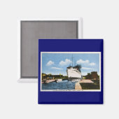 S.S. Assiniboia at Sault Ste.カリフォルニア州，オンタリオ州，マリー マグネット (正面/裏面)