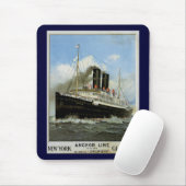 S.S. Caledonia -グラスゴーに出入するニューヨーク マウスパッド (マウス)