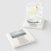 S.S. Edmund Fitzgerald Stone Coaster ストーンコースター (横)