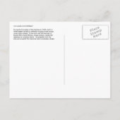 S.S. Northwestern Memorial、Unalaska、AK 案内ポストカード (裏面)