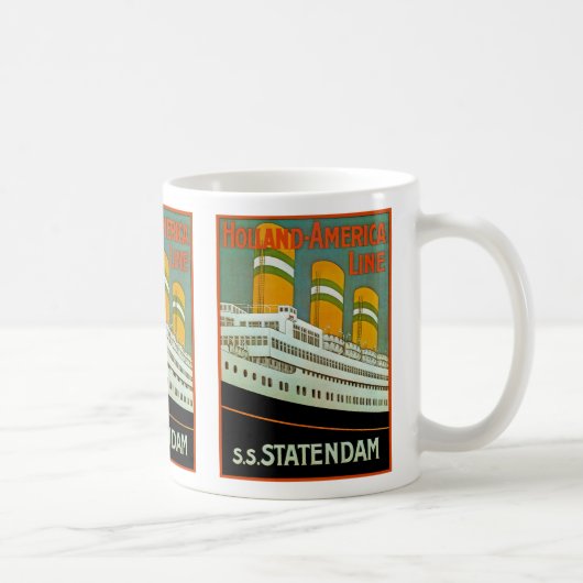 s.s. Statendam コーヒーマグカップ (右)