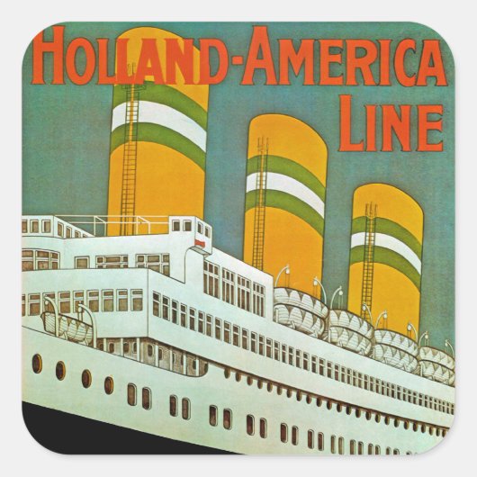 s.s. Statendam スクエアシール (正面)