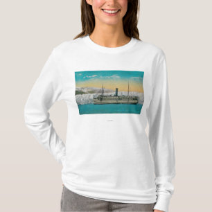 S.S. Takuの氷河、アラスカのジェファーソン Tシャツ