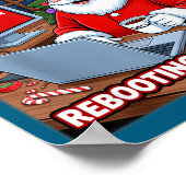 s Santa Support Tech Rebooting Lover ポスター (角)