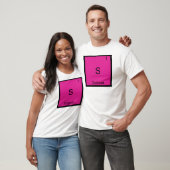 S - Solipsist化学要おもしろい素シンボルティー Tシャツ (ユニセックス)